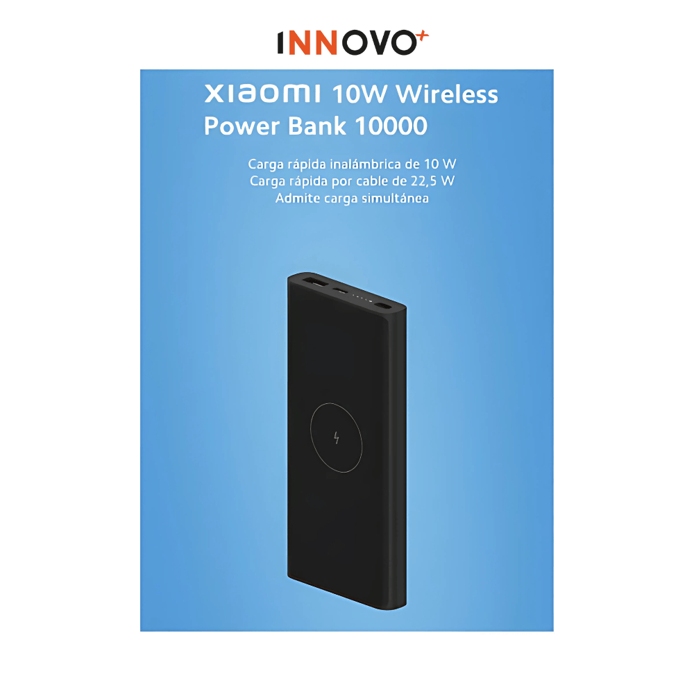 Power Bank Xiaomi Wireless 10.000 Mah Carga Inalambrica img #1