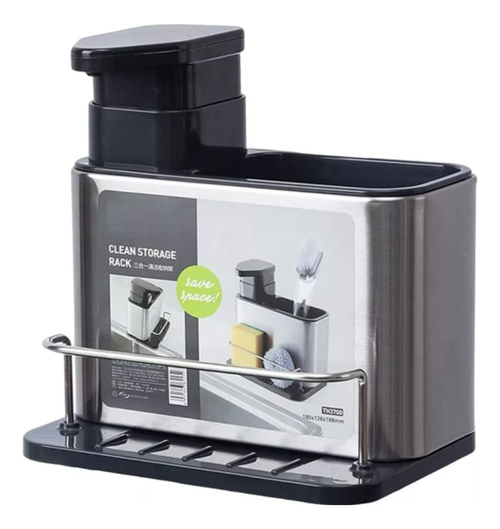Escurridor De Platos Vasos Cubiertos Dispensador Jabon Home img #5