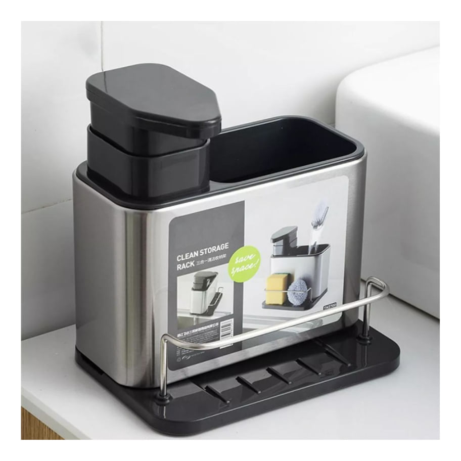 Escurridor De Platos Vasos Cubiertos Dispensador Jabon Home img #4