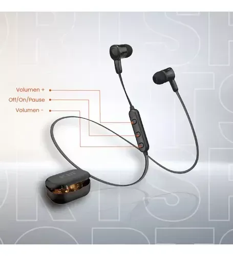 Audifono Bluetooth Deportivo Control Volumen Con Estuche Kin Hifi Sound Hifi Sport img #2