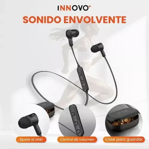 Audifono Bluetooth Deportivo Control Volumen Con Estuche Kin Hifi Sound Hifi Sport img #6