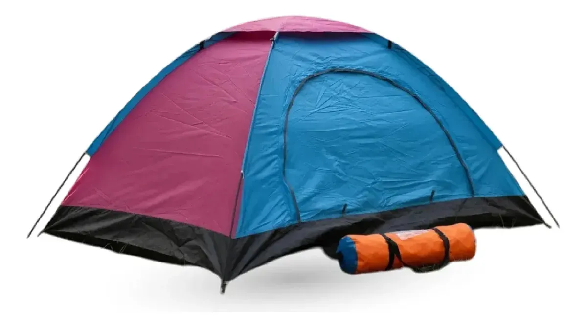 Carpa Camping Premium 5 Personas Impermeable Protección Uv Mosquitero img #1