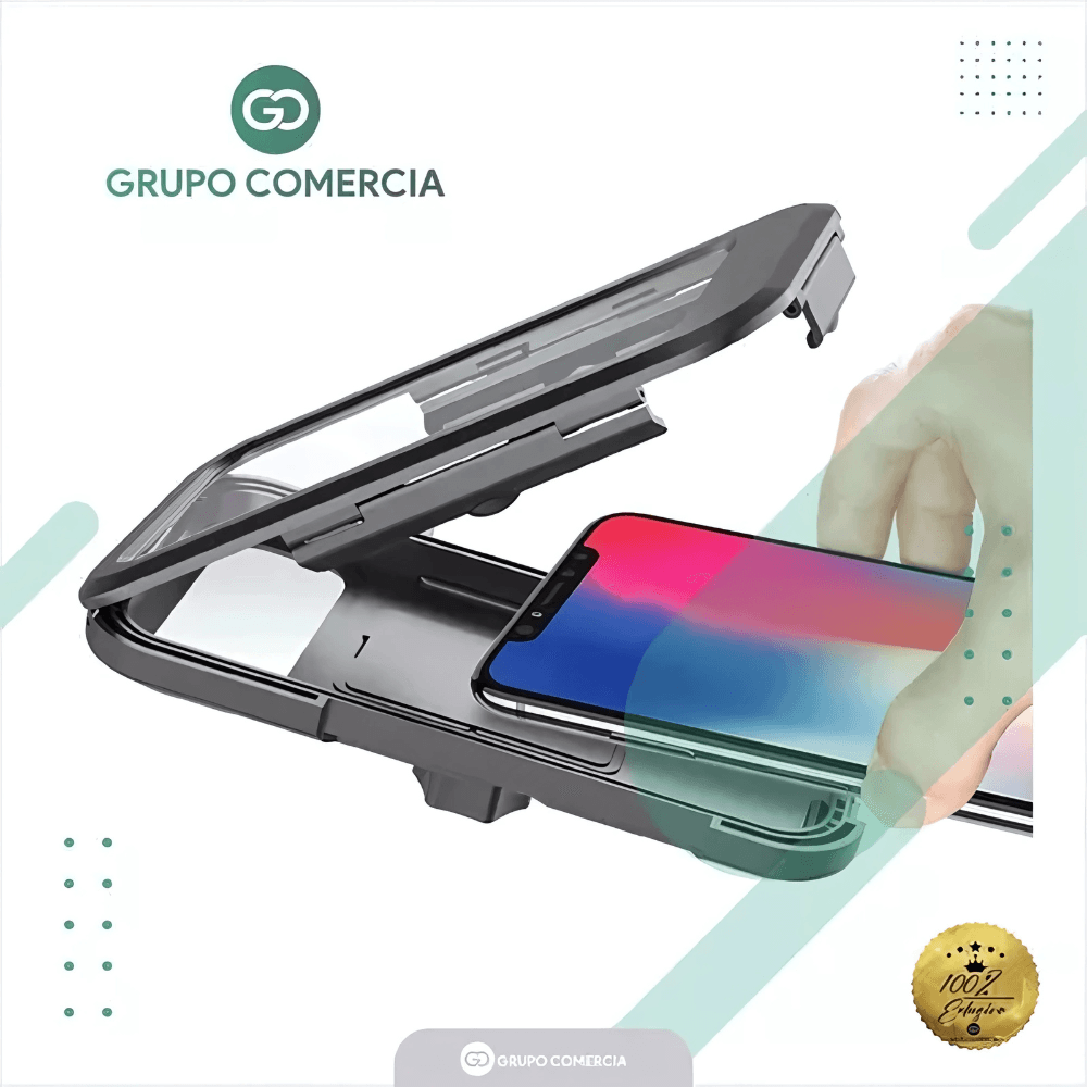 Combo Soporte Holder Para Celular Manubrio Moto + Soporte Cámara Para Casco img #2