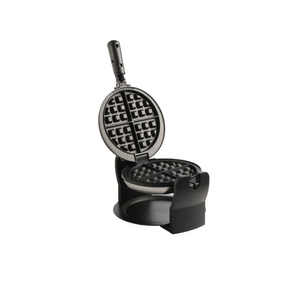 Waflera Eléctrica Kalley 750W Rotación 180° Antiadherente Hogar img #2