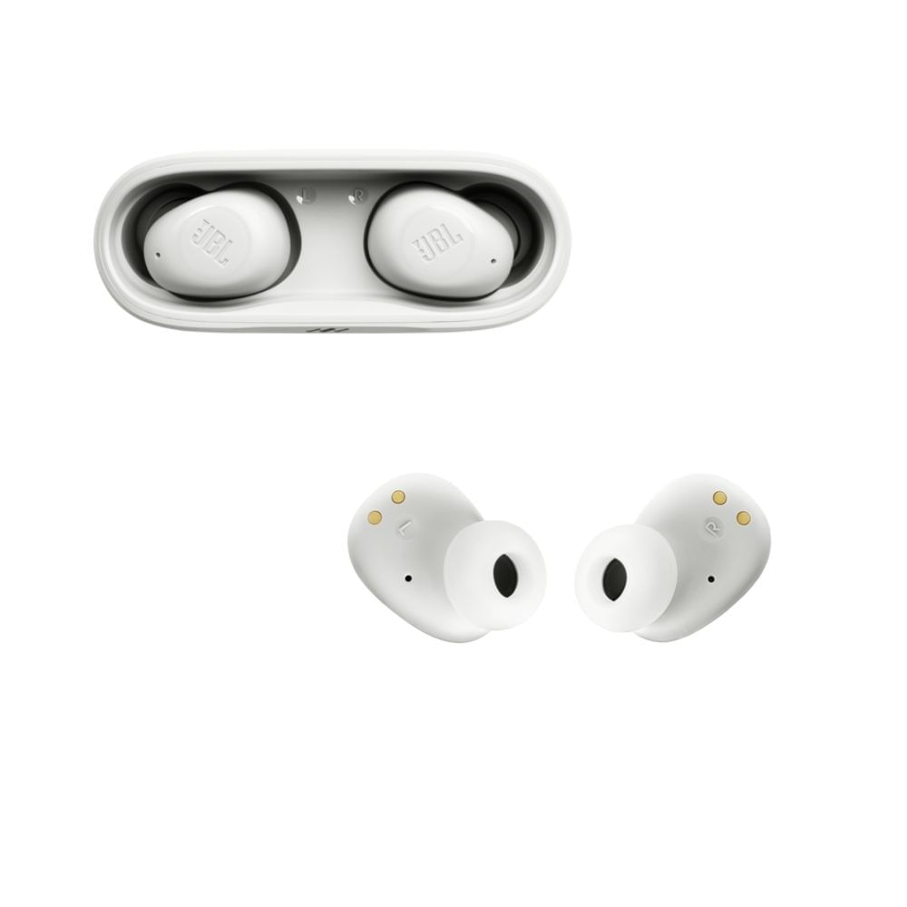 Audífonos JBL Wave Buds 2 Bluetooth Inalámbricos con Estuche de Carga Blanco img #2