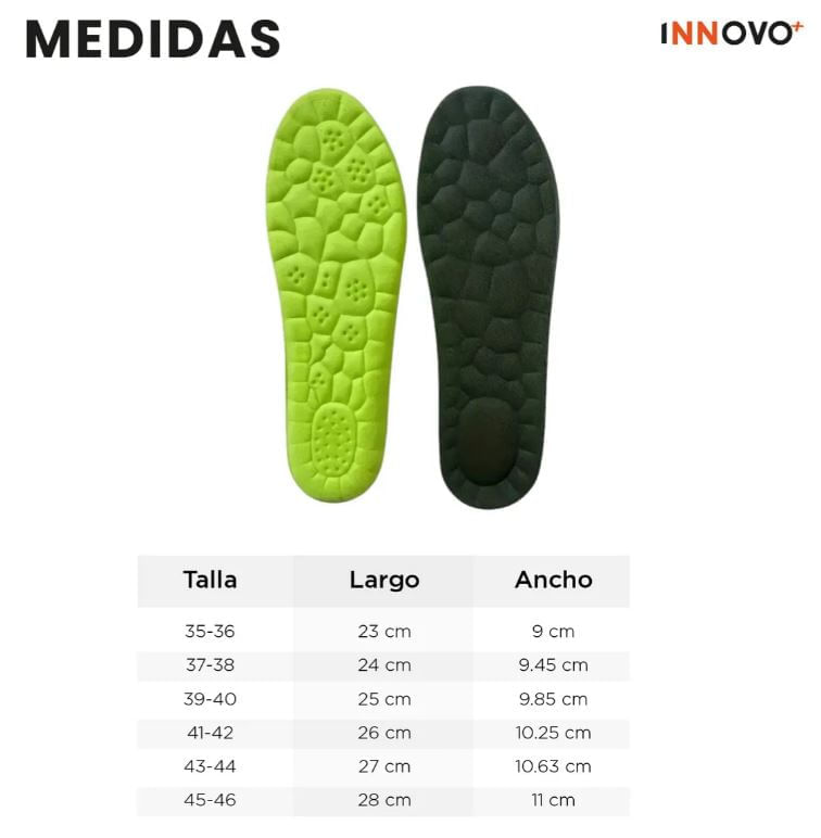 Plantillas Deportivas Antifatiga Amortiguadas Ergonómicas Transpirables img #4