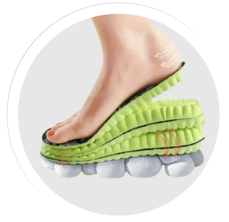 Plantillas Deportivas Antifatiga Amortiguadas Ergonómicas Transpirables img #5