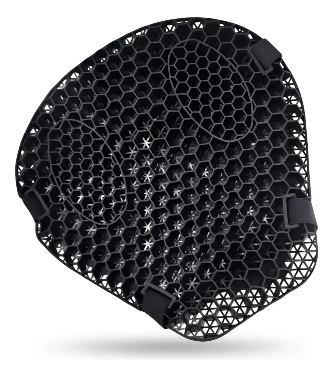 Cojín Para Motociclistas Moto Silicona Antifatiga Turismo Negro img #1