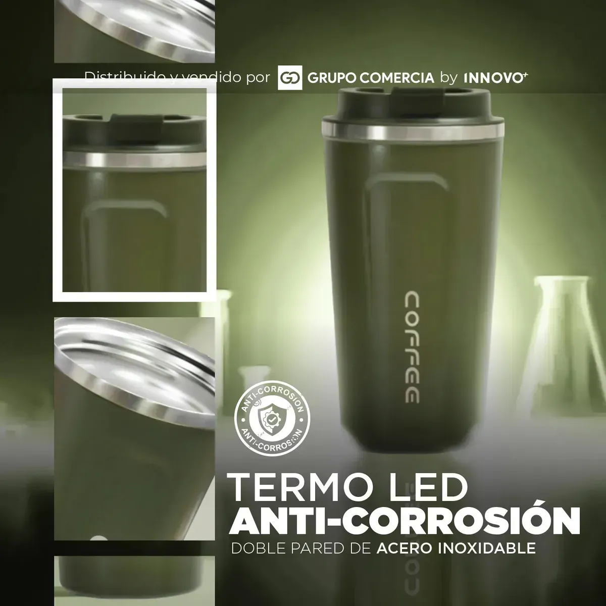 Mug Térmico Inteligente Edition 510ml Verde img #4