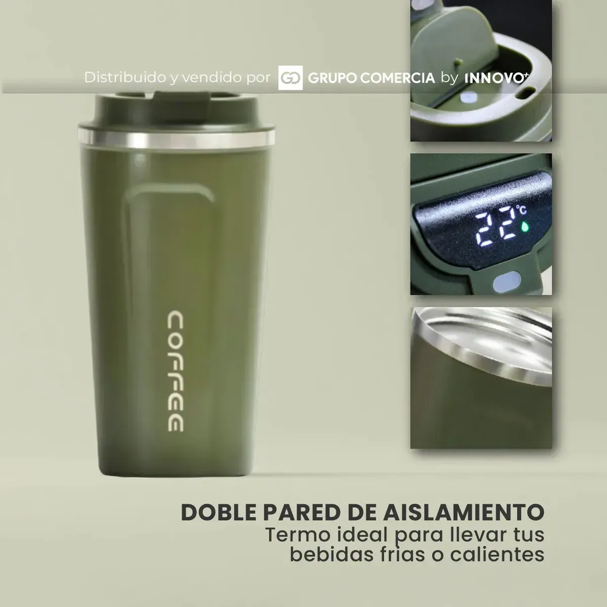 Mug Térmico Inteligente Edition 510ml Verde img #6