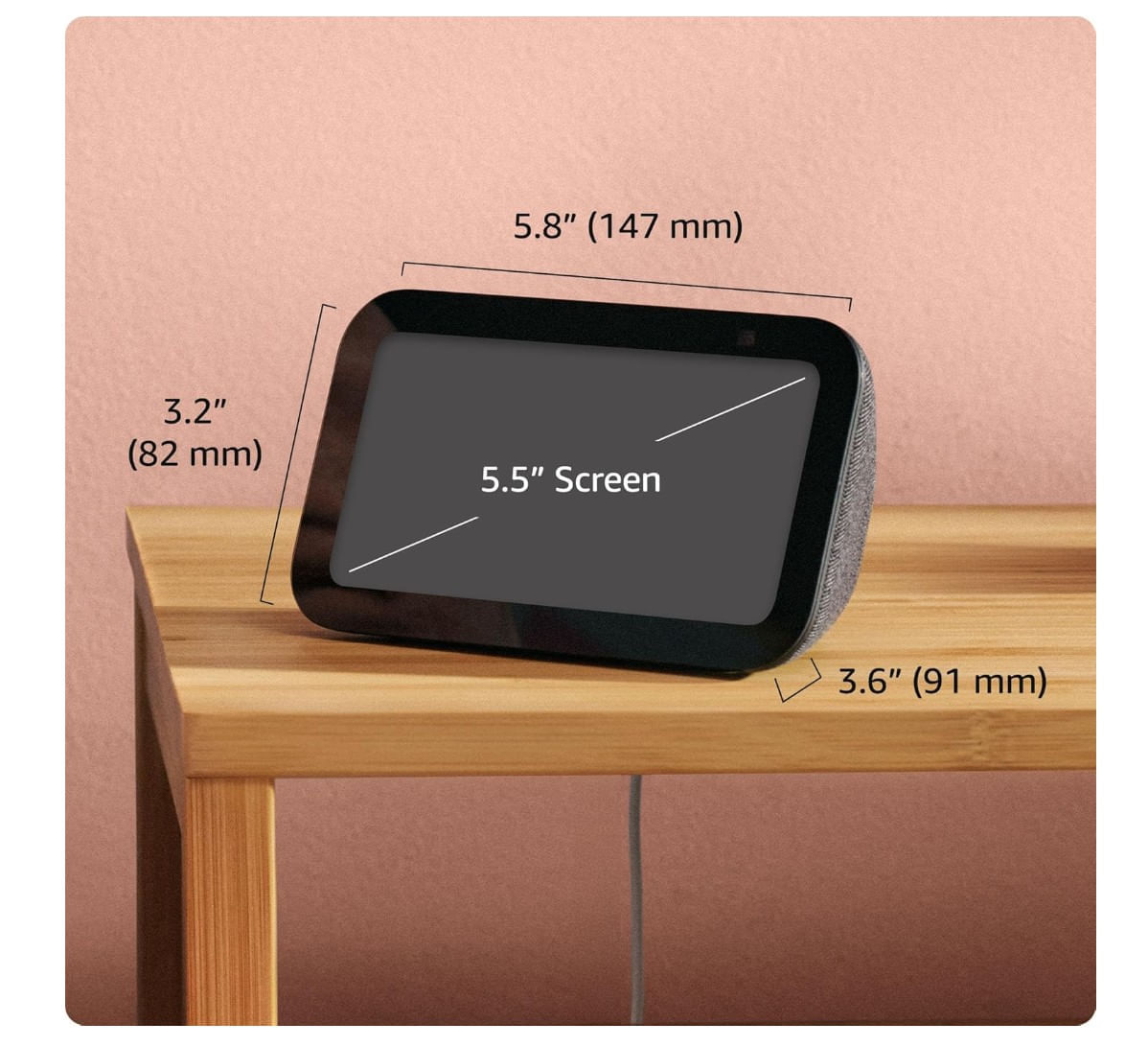 Amazon Echo Show 5 (modelo reciente) Pantalla Inteligente img #2