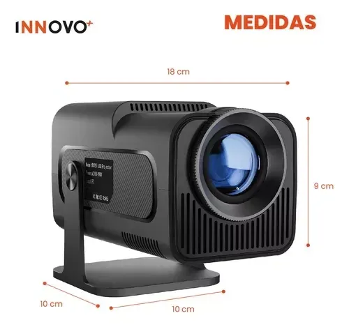 Mini Proyector Hy320 Mini Pro 4k Wifi Bluetooth Android 11 img #2