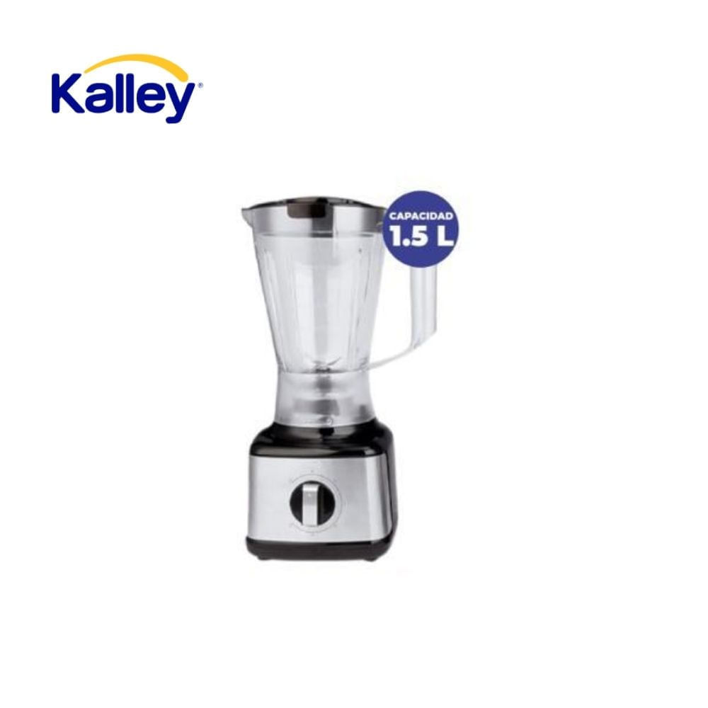 Licuadora Kalley 1.5L Vaso Plástico 5 Velocidades Alta Potencia img #1