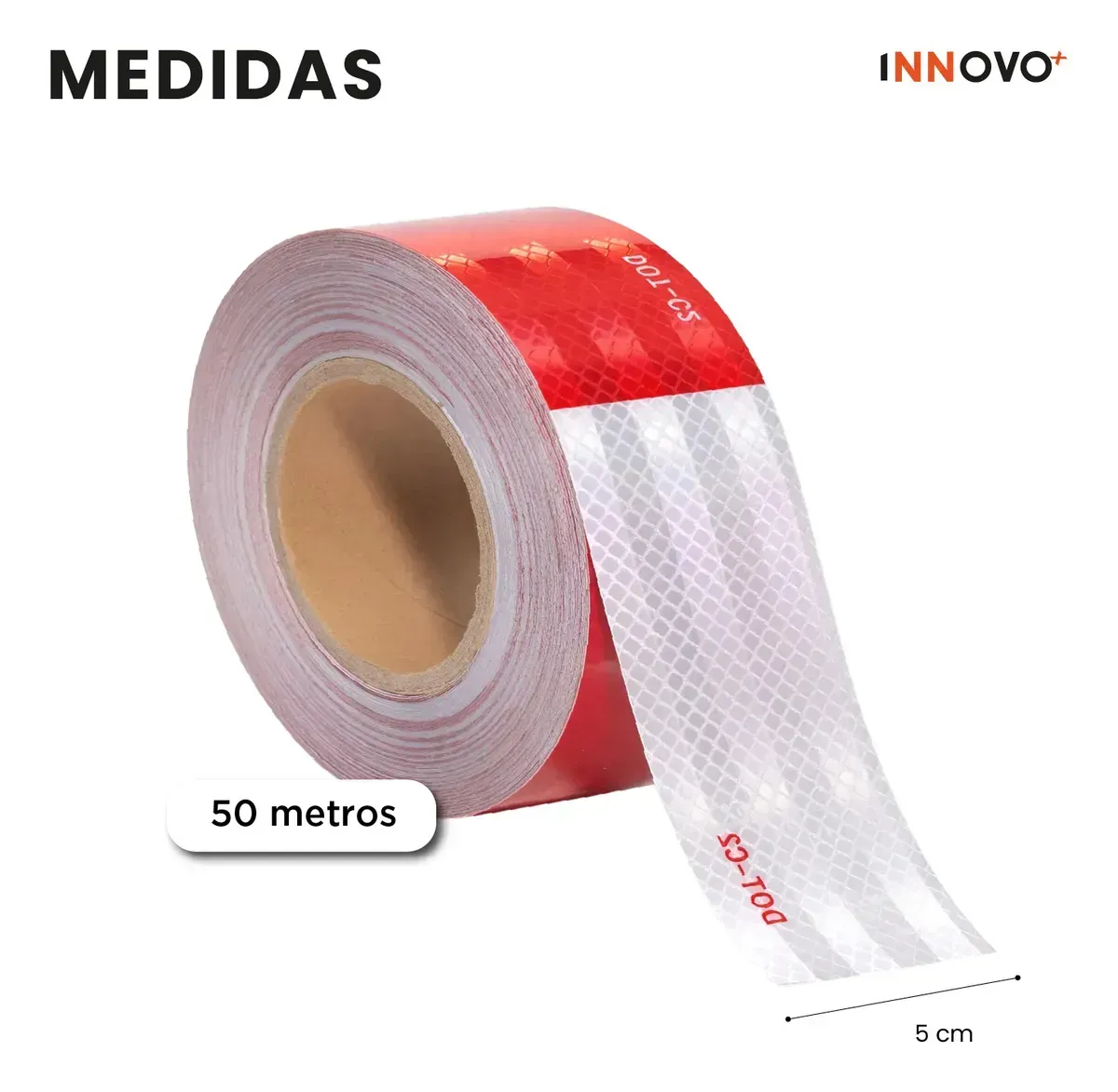 Cinta 3m Reflectiva Dot-c2 Reglamentaria 50m X 5cm - Máxima Visibilidad img #8