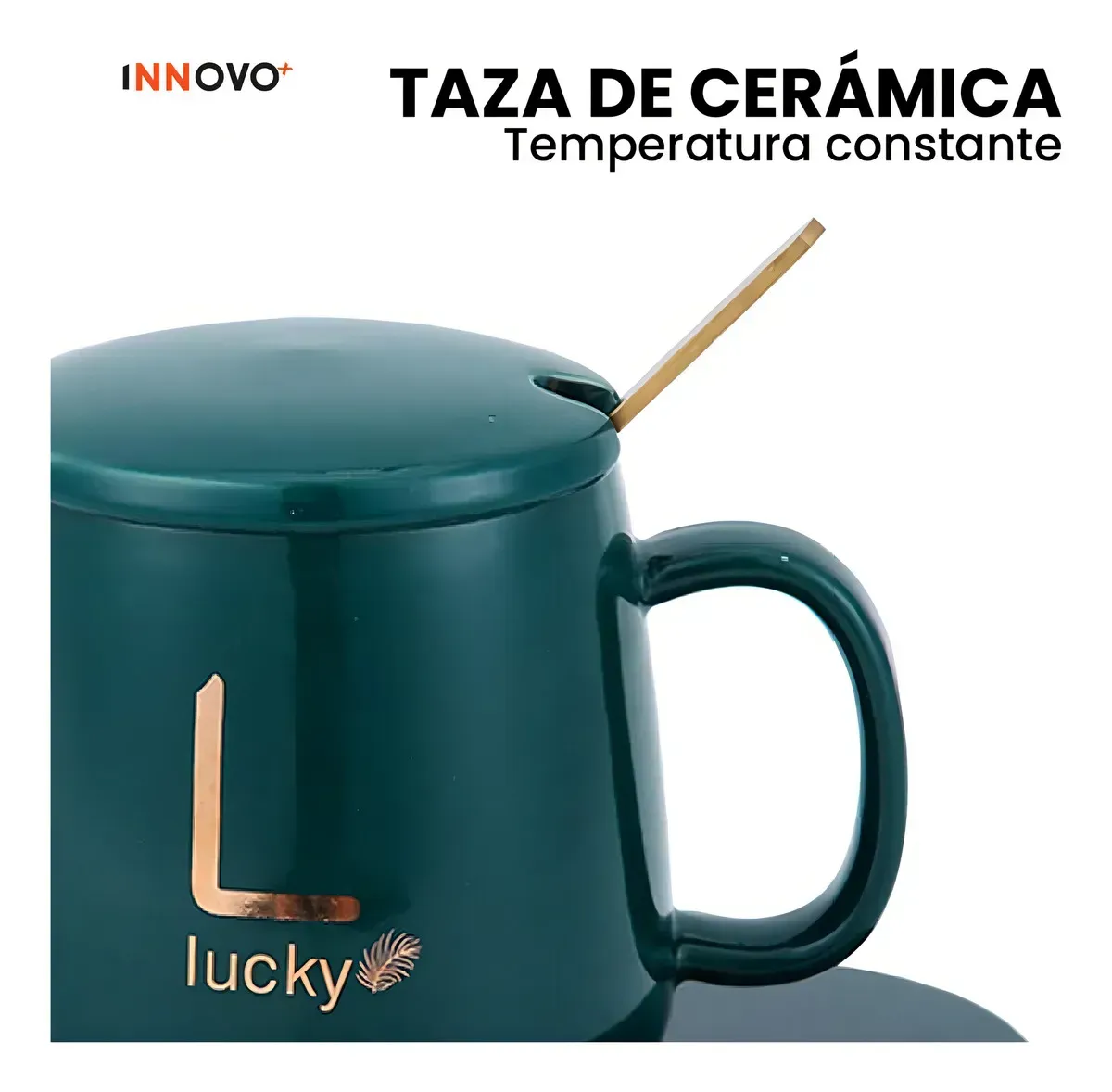 Taza Mug Eléctrica Calentador Bebidas img #5