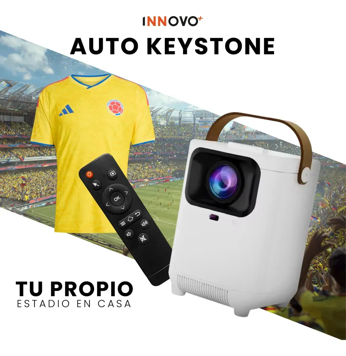 Proyector Android E350 4k Wifi 6 Obsequio Camiseta Selección img #4