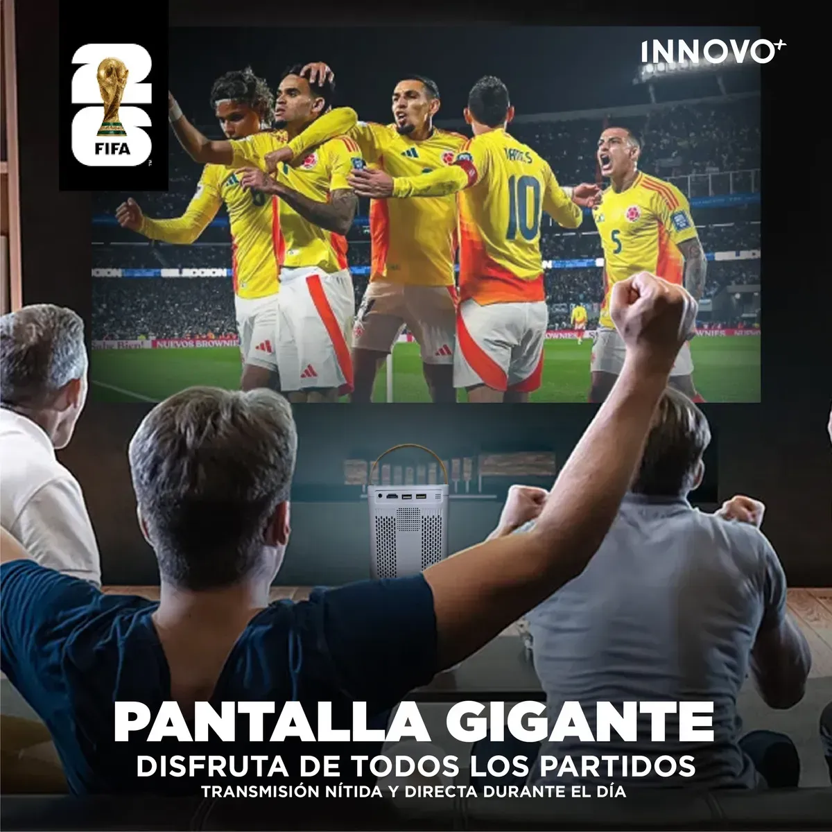 Proyector Android E350 4k Wifi 6 Obsequio Camiseta Selección img #2