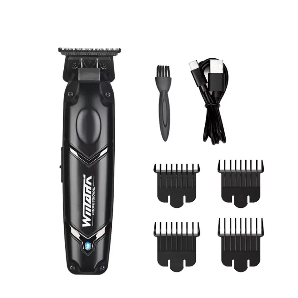 Maquina Patillera Afeitadora Profesional Con Guías Recargable Con Shaver img #2