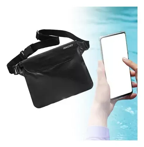 Bolso Cartera Impermeable Viajero Escarapela Porta Documento img #3