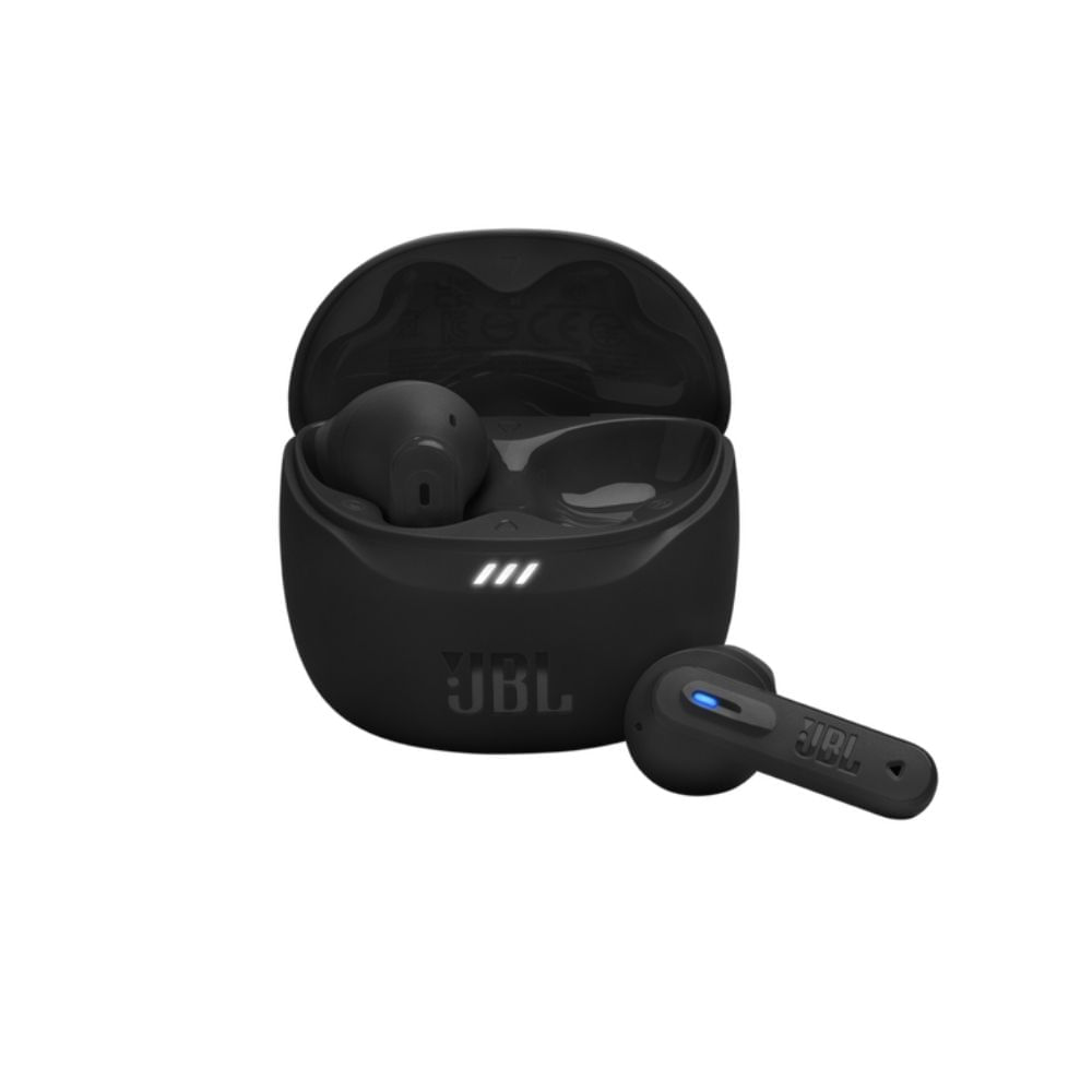 Audífonos JBL Wave Flex Bluetooth TWS con Estuche de Carga Negro img #1