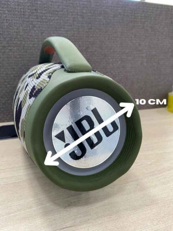 Parlante Recargable BOOM BOX 3 Bluetooth Tws Verde Camuflado img #2