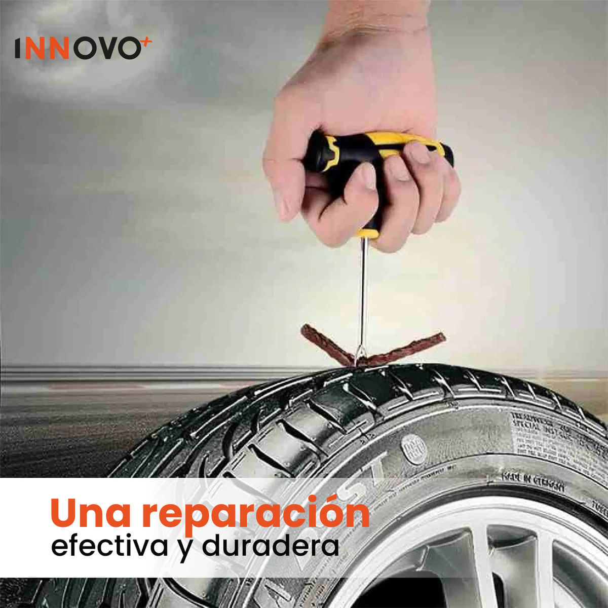 Kit De Despinche Rápido Para Llantas Carro Moto Con Estuche img #2