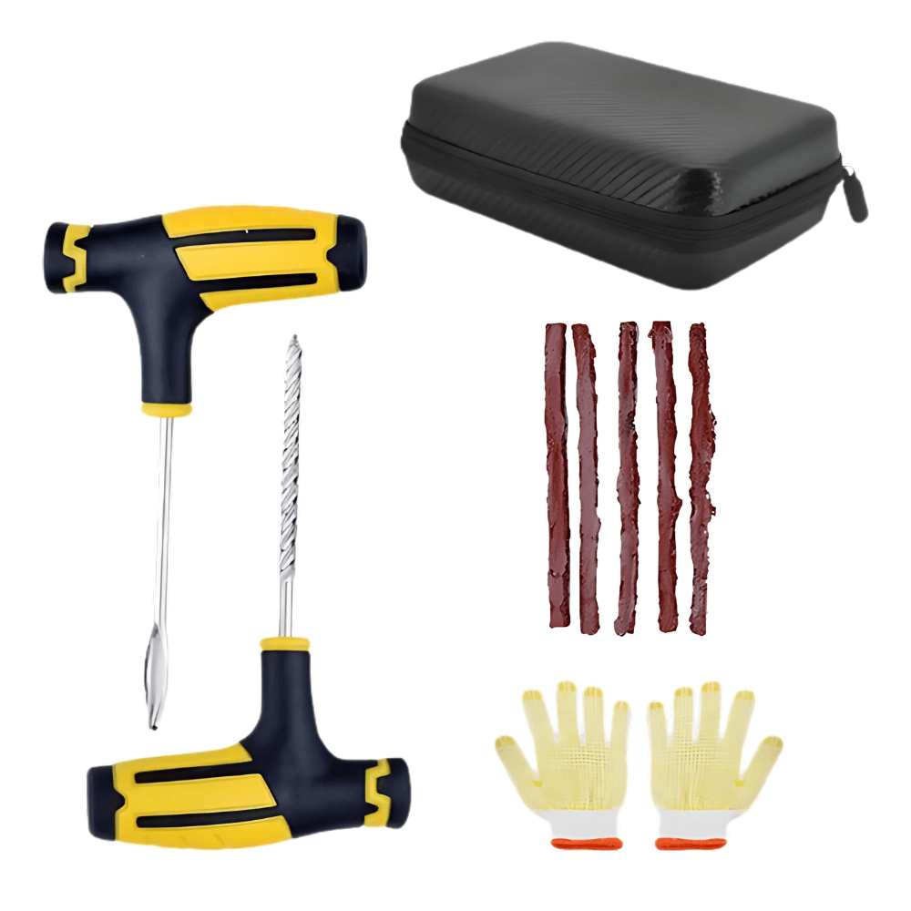 Kit De Despinche Rápido Para Llantas Carro Moto Con Estuche img #1
