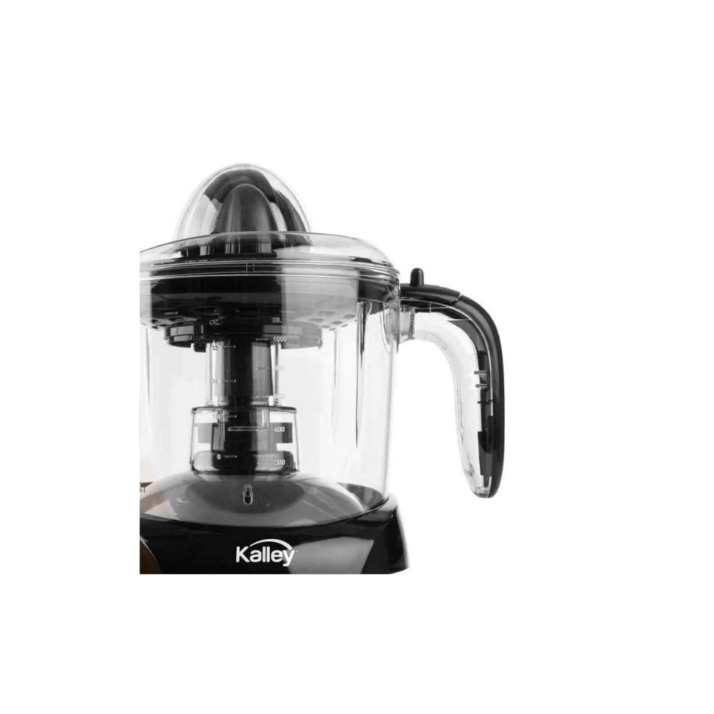 Exprimidor Eléctrico Kalley 1 Litro con 2 Conos Giratorios Potente y Práctico img #2