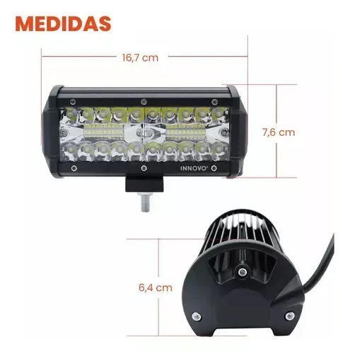 Par Exploradoras Para Carro Moto 12.000 Lumens Dual Color img #6