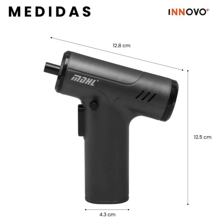 Destornillador Eléctrico Con Soplador Aspiradora Todo En Uno Multifunción img #3