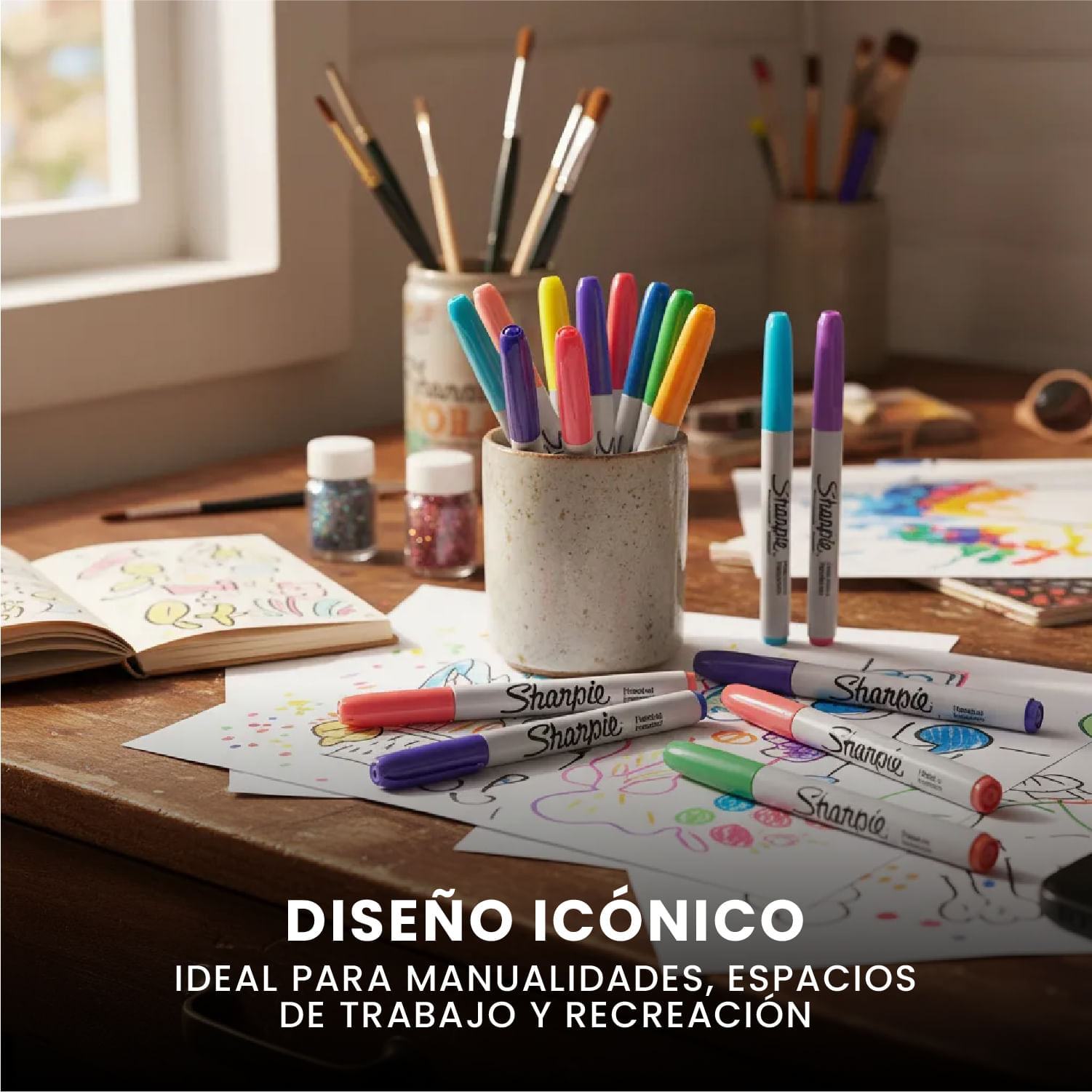 Set Sharpie Glam Pop Edición Especial x 30 Marcadores ¡Libera tu Creatividad con Descuento Exclusivo! img #8