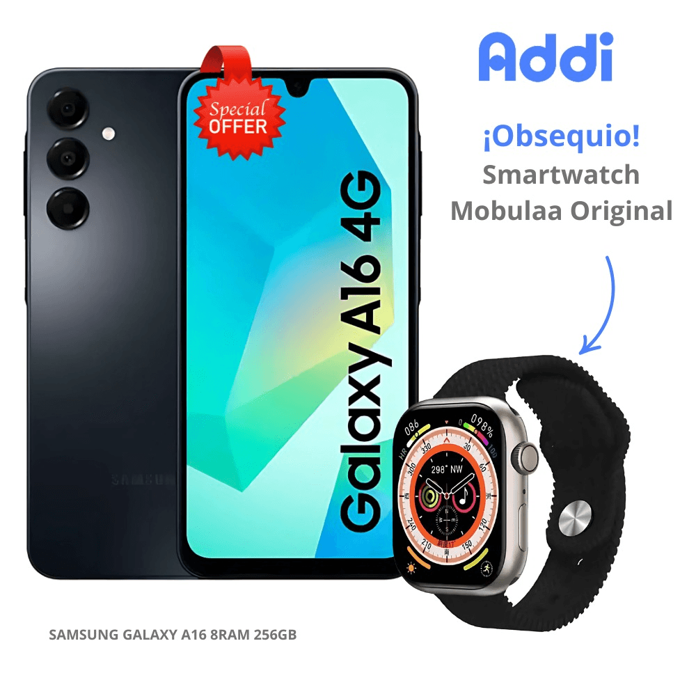 Celular Samsung Galaxy A16 256 GB 8 RAM + Smartwatch Mobulaa Original img #1