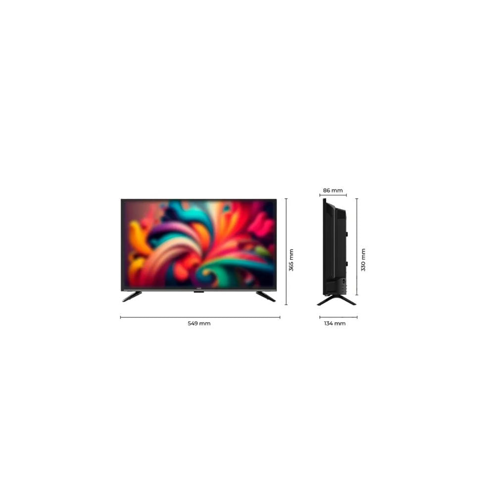 Televisor Basico Kalley 24” HD 720p HDMI USB Entradas Múltiples Pantalla LED img #3