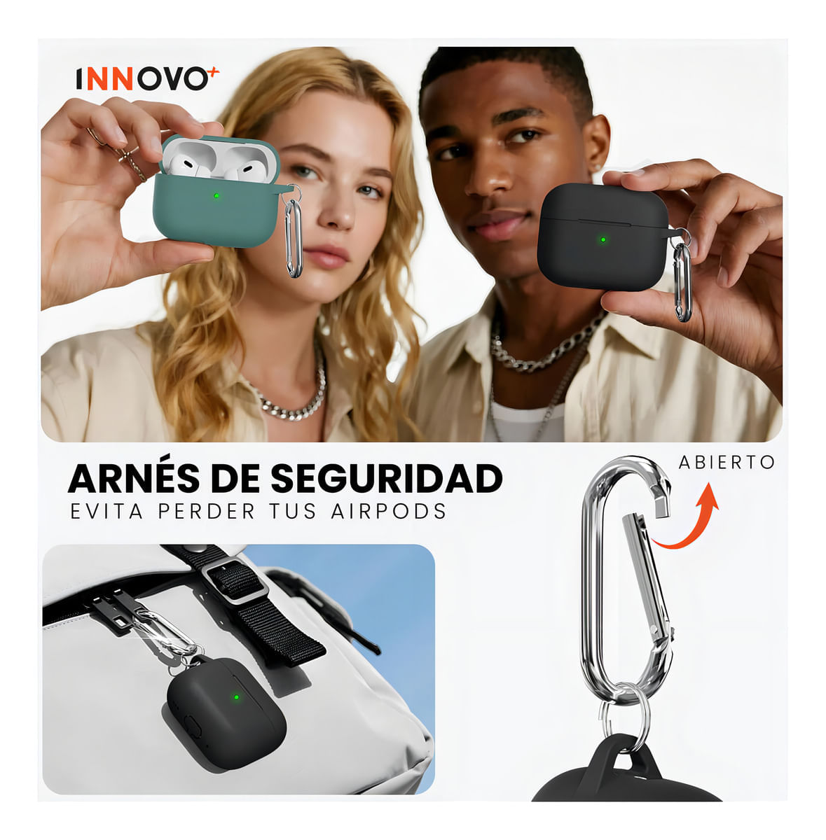 Audífonos Inalámbricos Con Estuche Negro Pods 2 Generación Bluetooth img #5