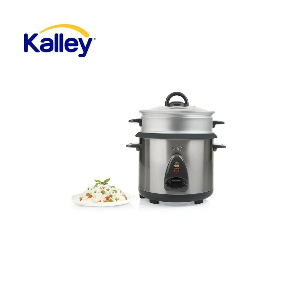 Olla Arrocera Kalley 1.8L Antiadherente Acero Inoxidable con Vaporera img #6