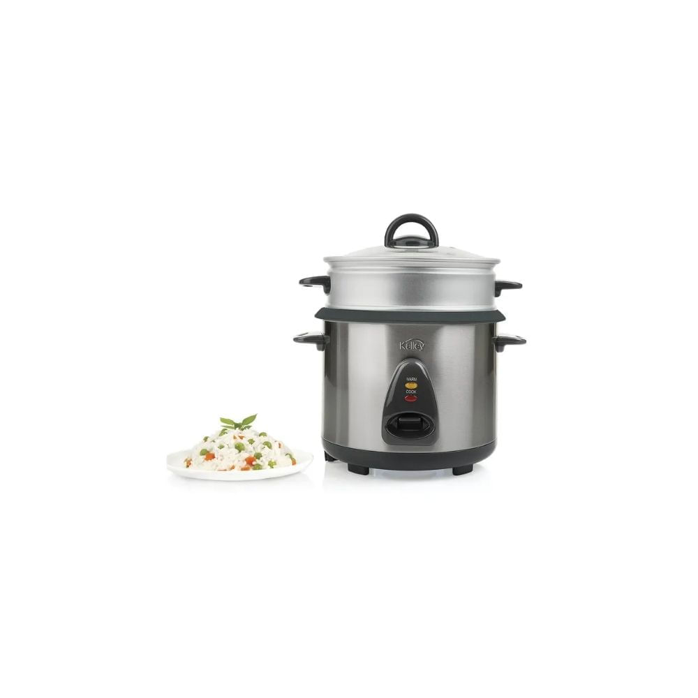 Olla Arrocera Kalley 1.8L Antiadherente Acero Inoxidable con Vaporera img #4