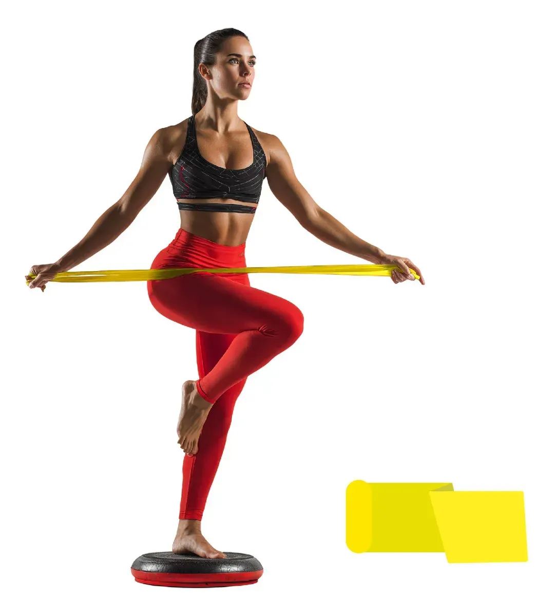Banda Elástica De Estiramiento 150 Cm Rehabilitacion Yoga img #1