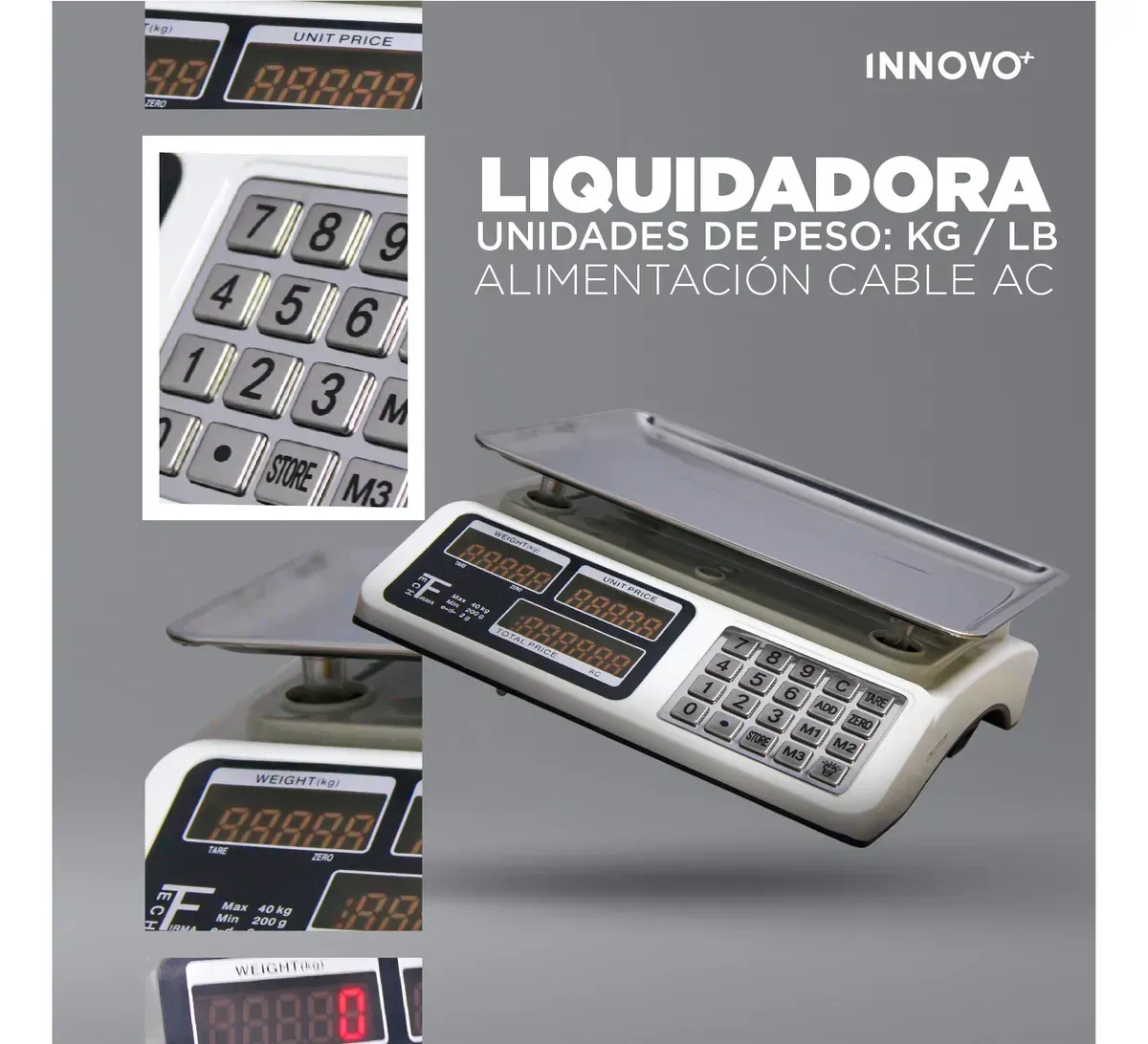 Báscula De Precisión Genuine Innovo Acs img #2