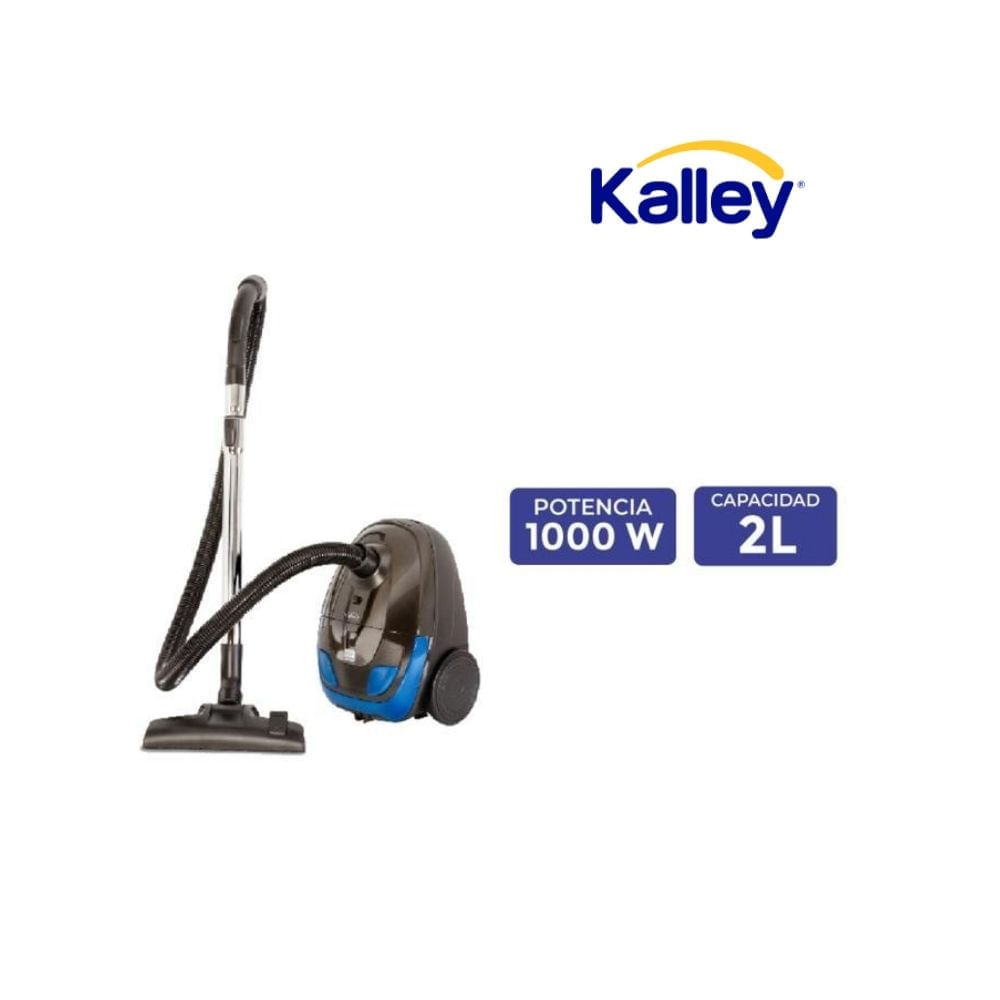 Aspiradora Kalley 1000W con Bolsa 2L Filtro HEPA Hogar Potente y Compacta img #1