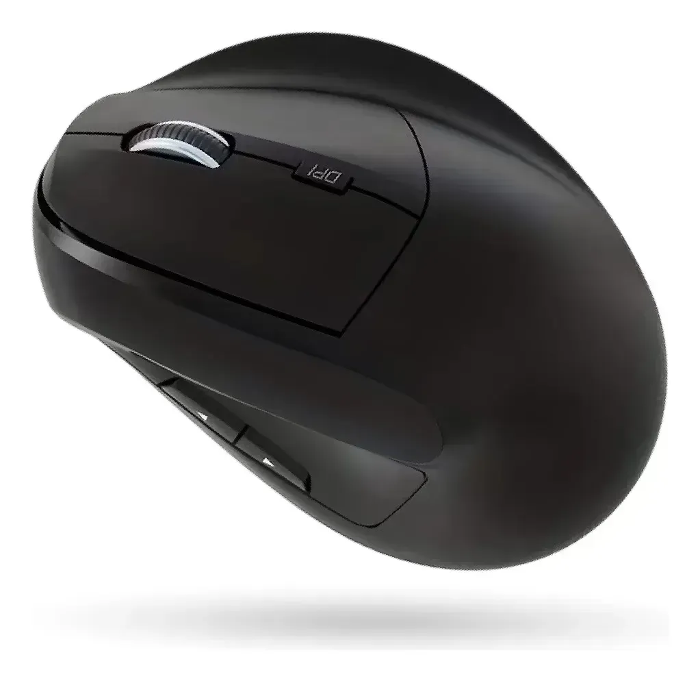 Mouse Ergo Vertical Yelandar Pro Conexión Inalámbrico Dual Negro Negro img #1