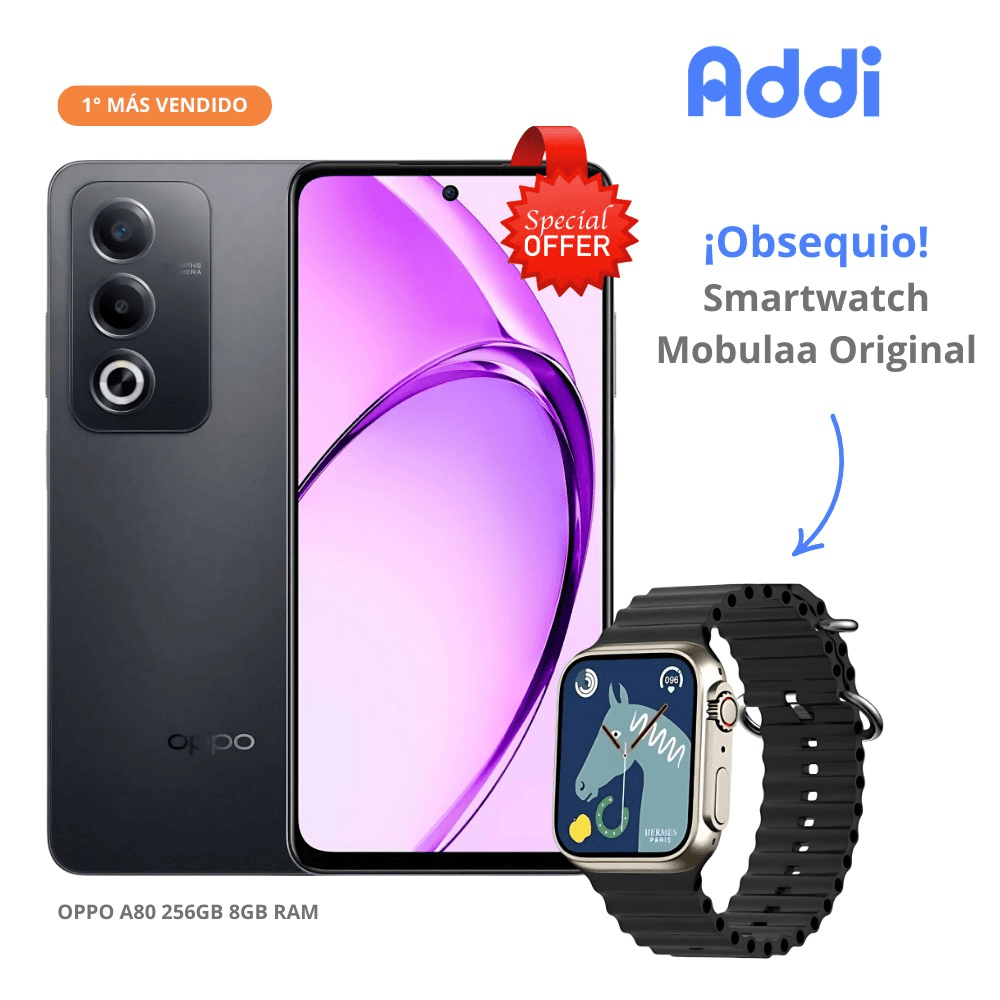 Celular A80 256GB 8GB RAM Resistencia De Grado Militar + Obsequio Smartwatch img #1