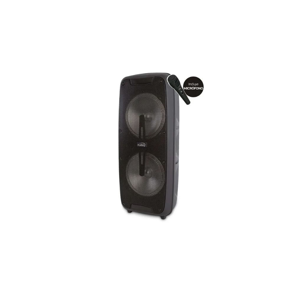 Parlante Kalley BSK 15W RMS 200W PMPO Bluetooth Luces LED 2×8” img #2