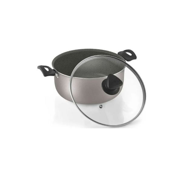 Batería de Cocina Antiadherente 7 Piezas Imusa Smart Olla Perol Sartén Tapa Vidrio img #3