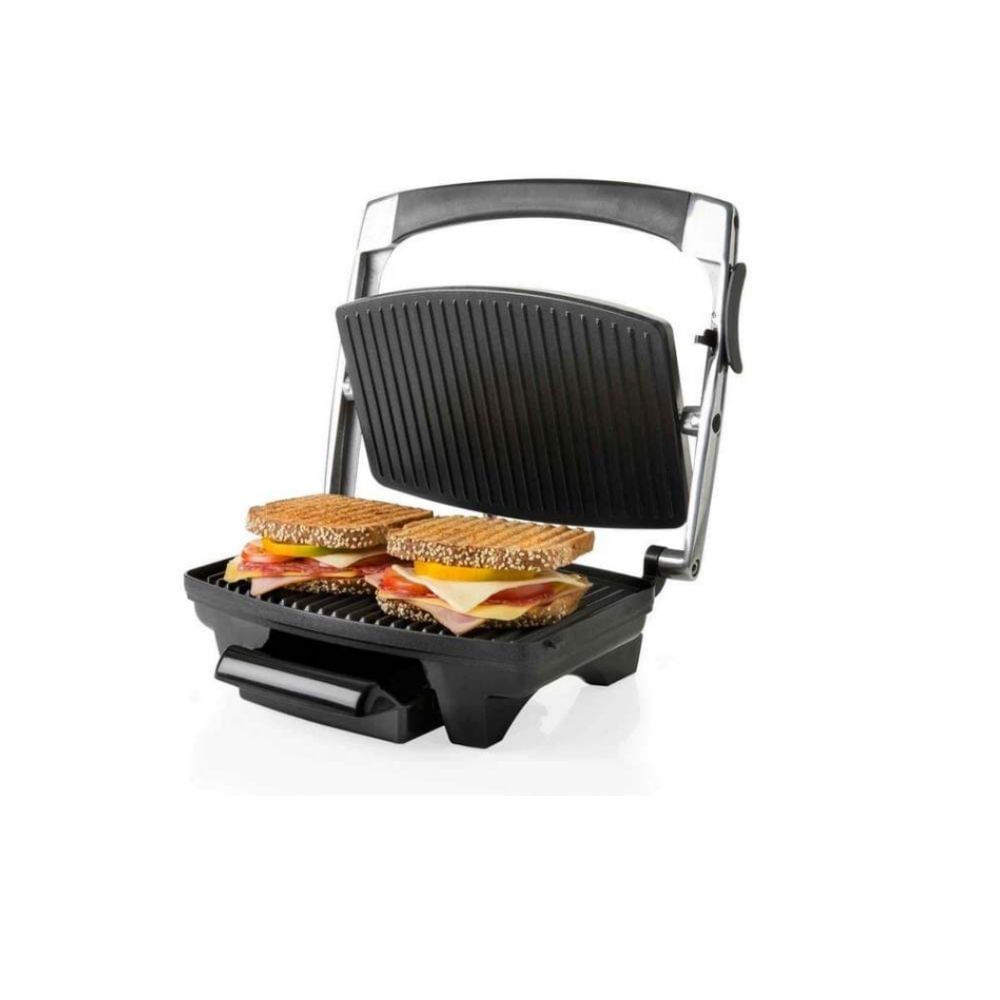 Sanduchera Eléctrica Kalley 1000W Parrilla Grill Antiadherente Hogar img #3