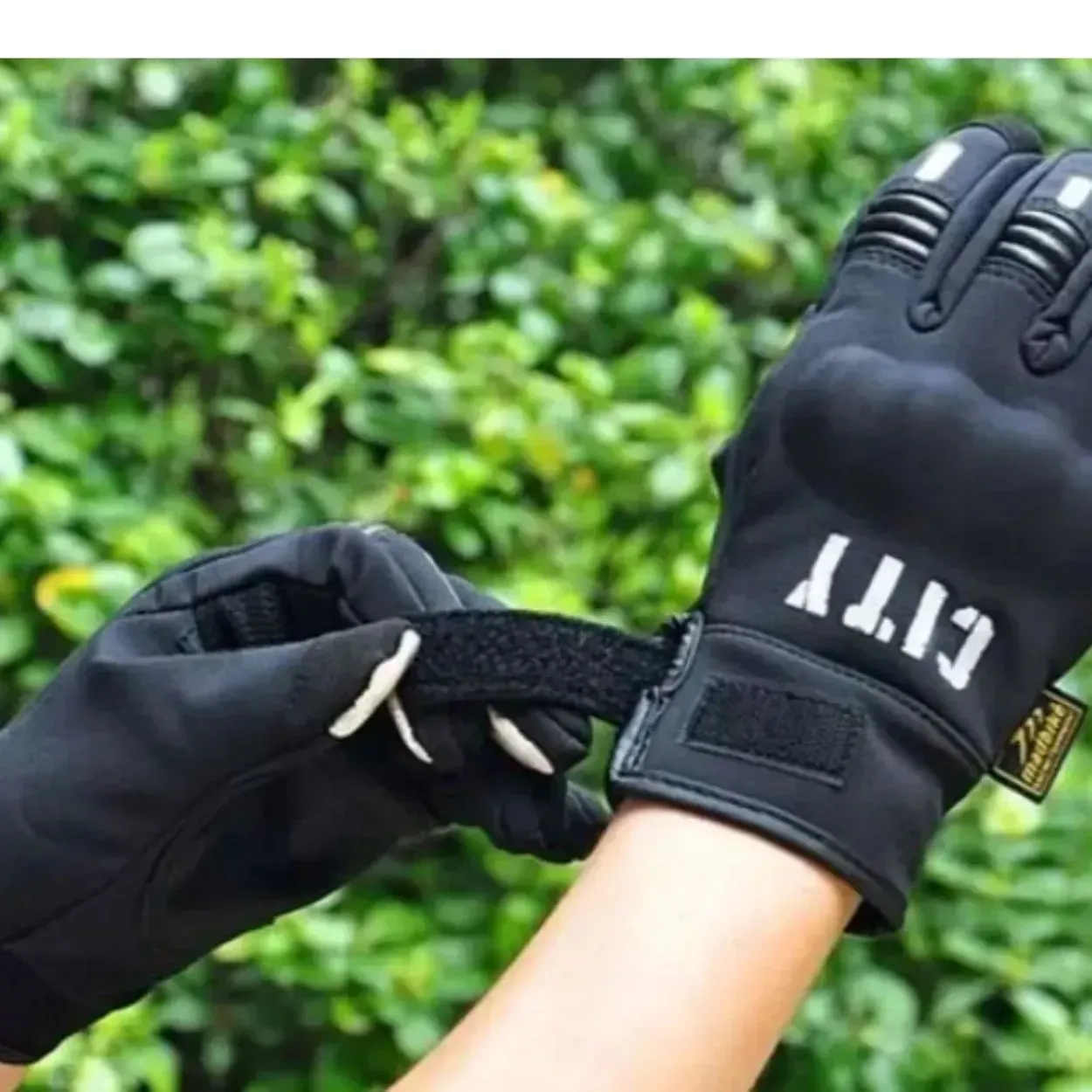 Guantes Para Motociclistas Con Seguridad City Pro Ultra Confort Obsequio img #3