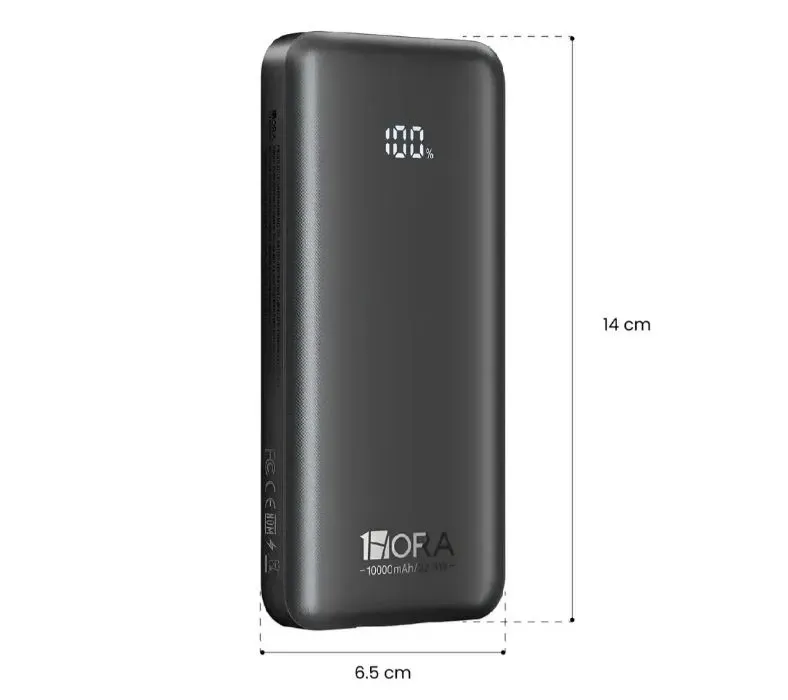 Power Bank 10000mah Carga Rápida Pd Con Cables Integrados Tipo C img #6