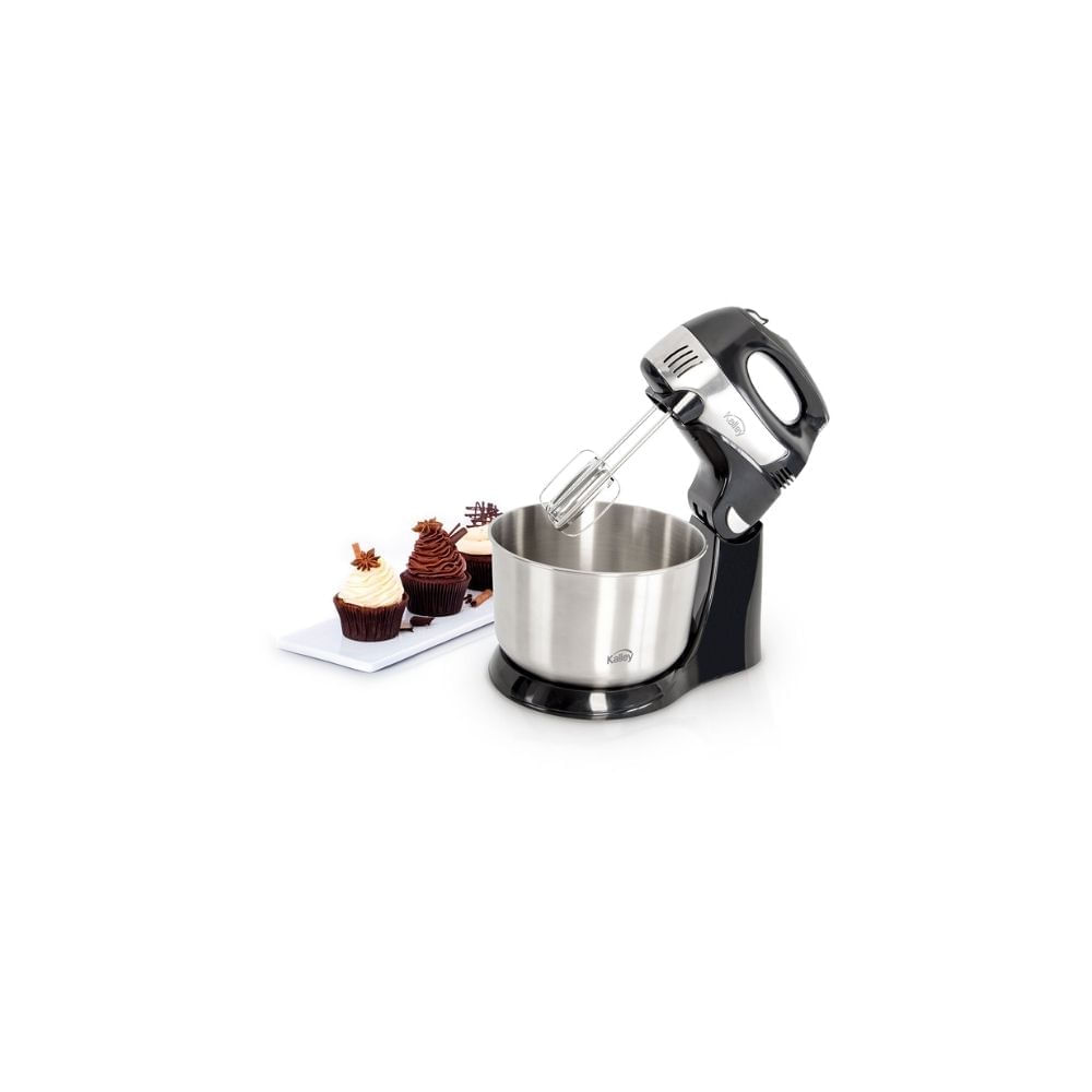 Batidora de Pedestal Kalley 300W Tazón en Acero Inoxidable 3.8L Turbo img #3