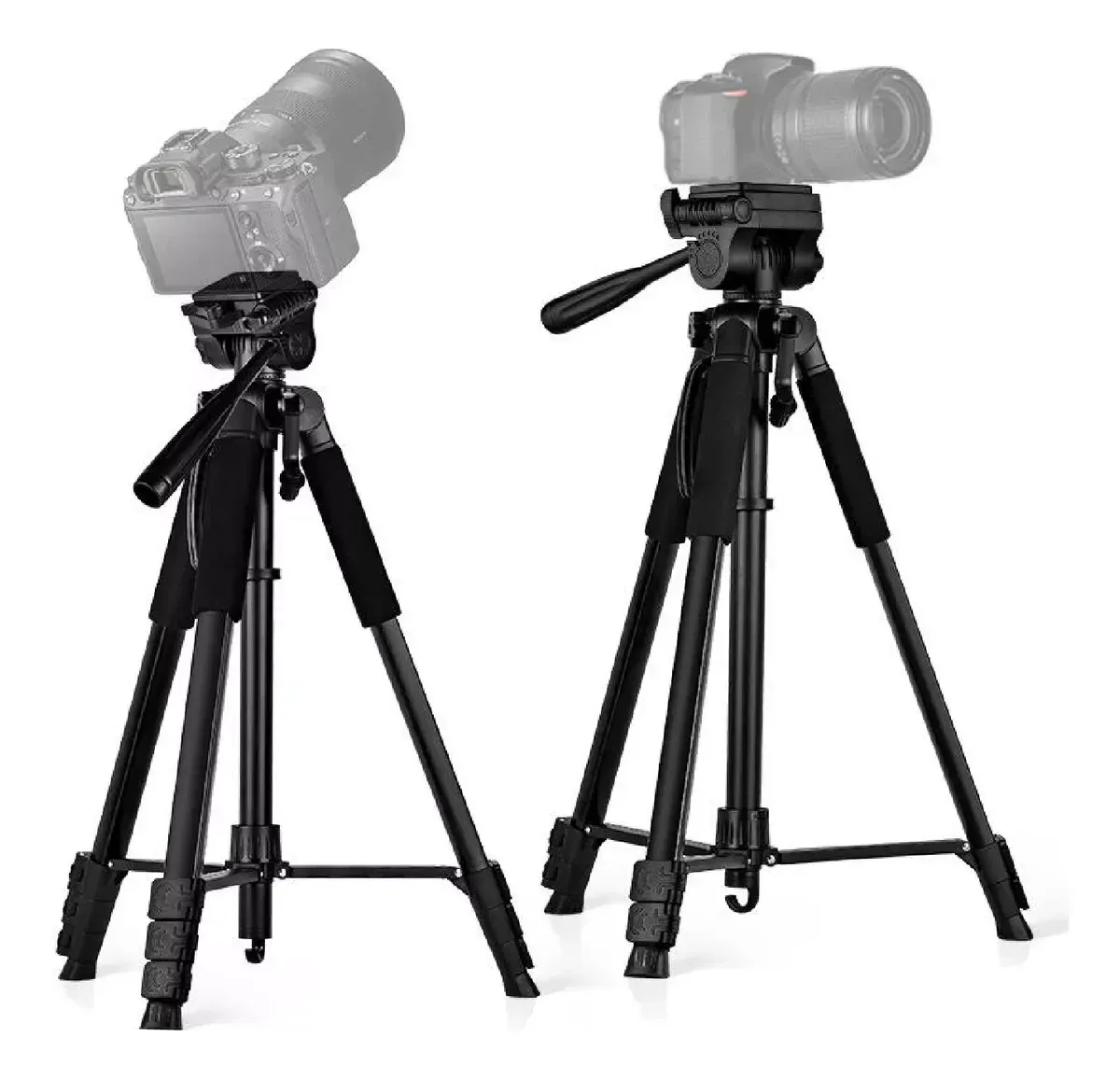 Trípode Profesional Grande 170cm Con Estuche Trepod F-580 img #6