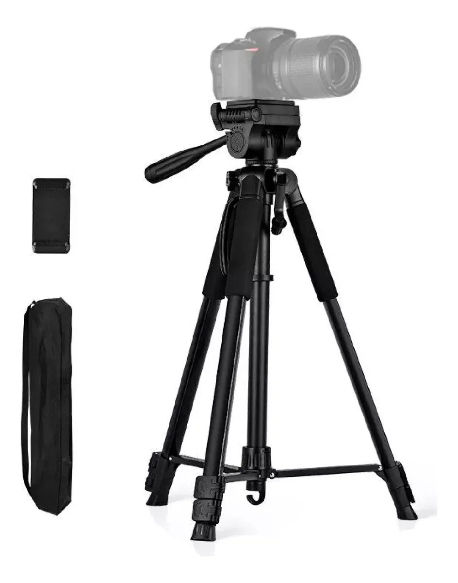 Trípode Profesional Grande 170cm Con Estuche Trepod F-580 img #1