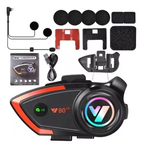 Intercomunicador Para Casco Bluetooth Conexion Universal img #3